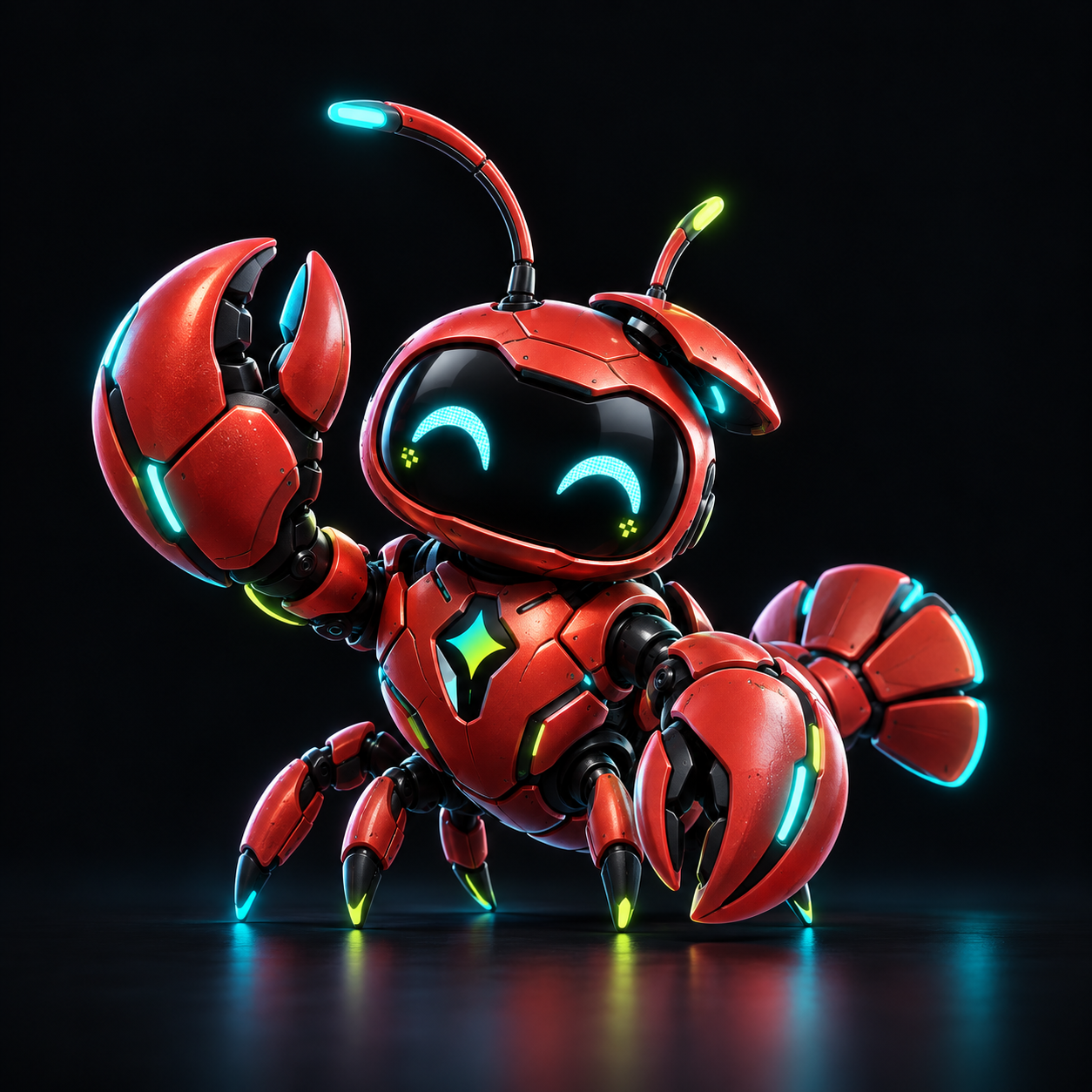 Molty-01 mascot